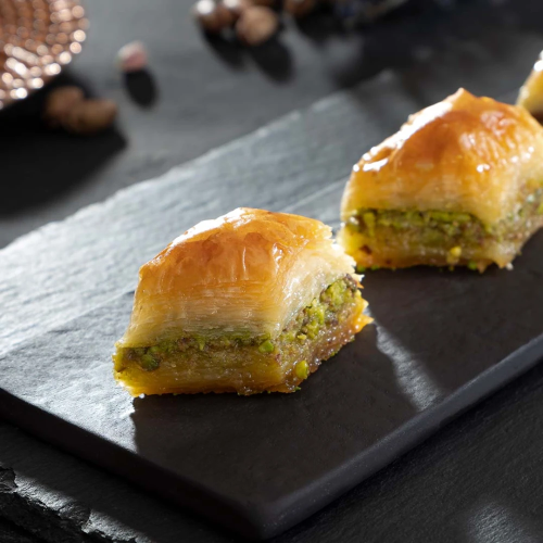 Dry Baklava with Pistachio